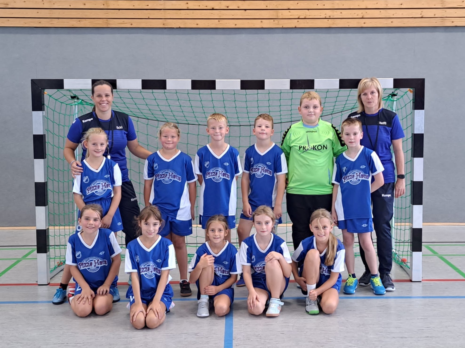 Die Handball Kids vom SV Blau-Weiß Empor Wanzleben e.V.